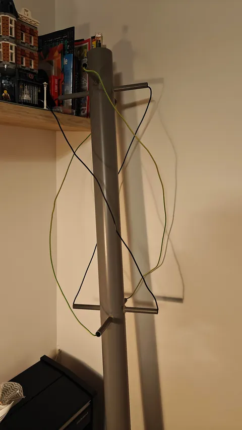 Made my own antenna to receive images from Russian Satellites :)
