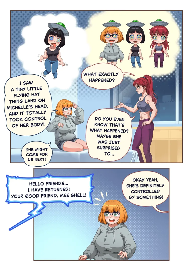 An Alien Possessed my Roommate Pages 1-14