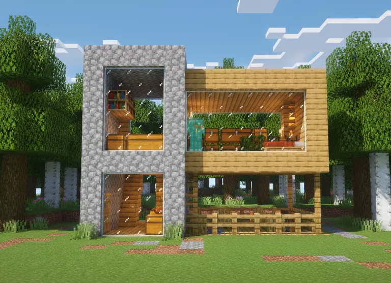 I just finished this house, what y'all think of it?
