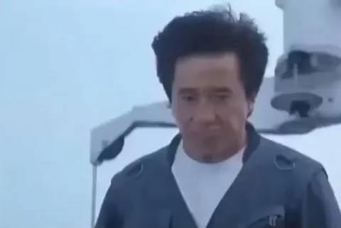 Jackie Chan risked his life jumping from a 24-story building for this scene