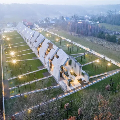The Mausoleum of Martyrdom of Polish Villages, Poland by Nizio Design International