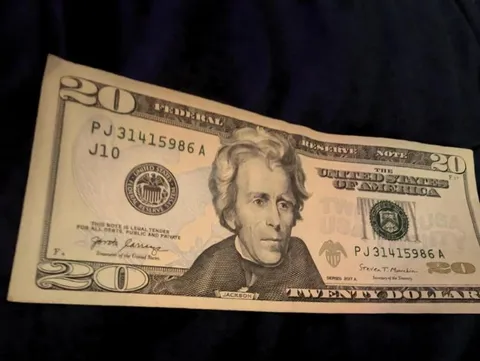 This $20 has 7 of the first 8 digits of pi
