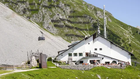 Innsbruck is wild. You can literally grab a coffee in a medieval old town and be sitting on a 2,300m alpine ridge 45 minutes later. Nordkette photo dump [OC]