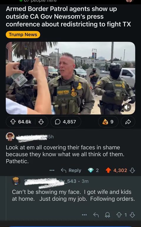 No convictions, “just following orders.”