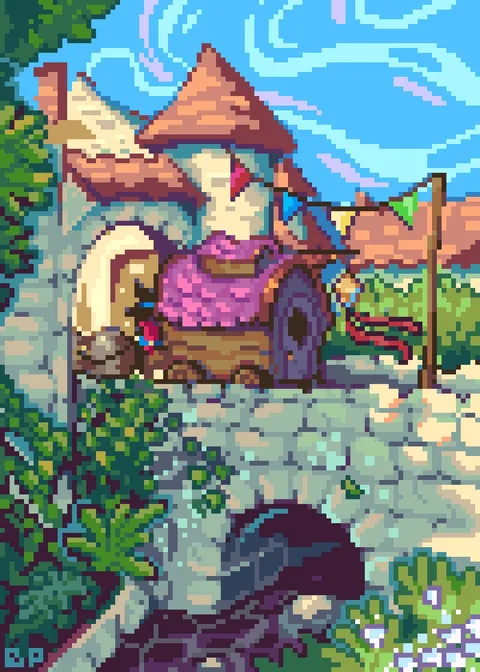 The magical market is arriving