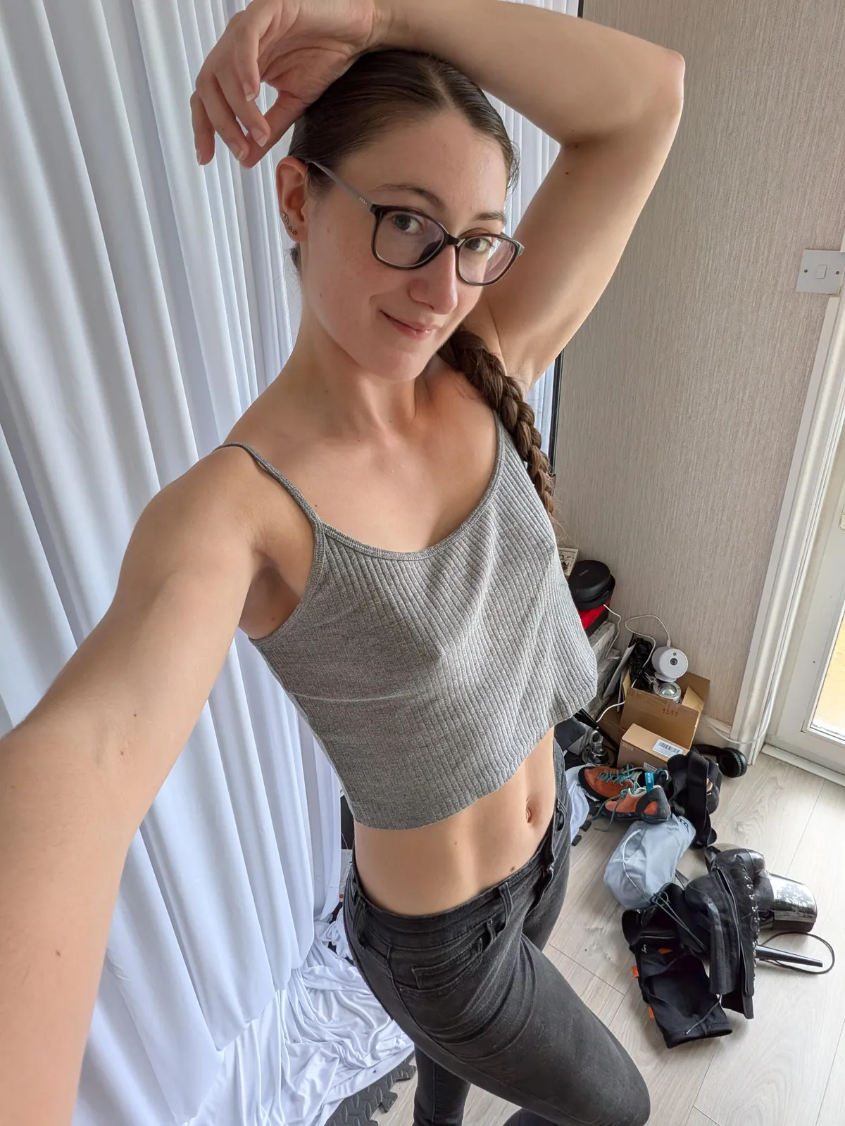 Stretch break in a crop