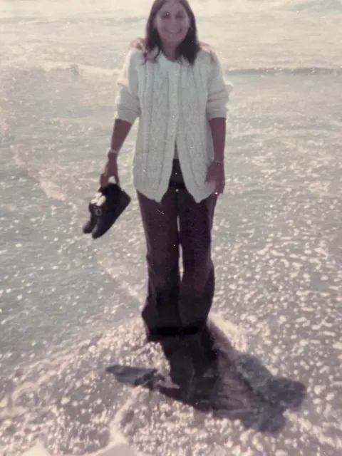 My grandmother, Karen in 1972, 73, and 74