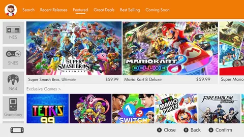 [Mock-up] [Fanmade] Nintendo eShop UI Redesign
