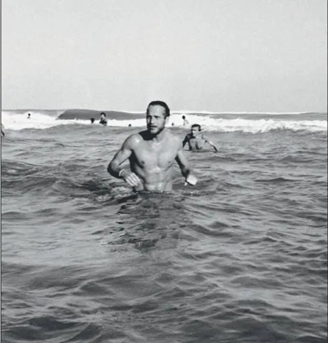 Aquaman.. oops sorry Paul Newman in the Venice Film Festival in 1963. Don't be fooled by the new "movie stars" he was the gold standard.