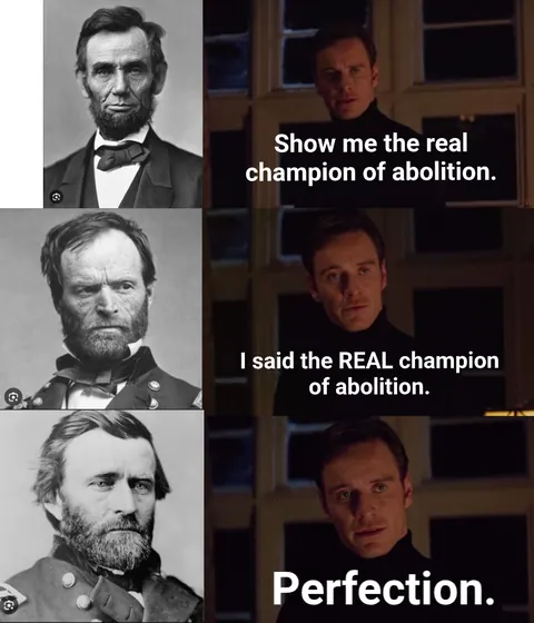 Magneto is a man of culture. Magneto knows who gave the biggest damn about ending slavery and white supremacy.