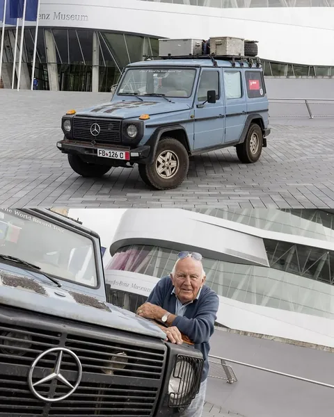 This couple took their g-class on a 20-year road trip through 177 countries