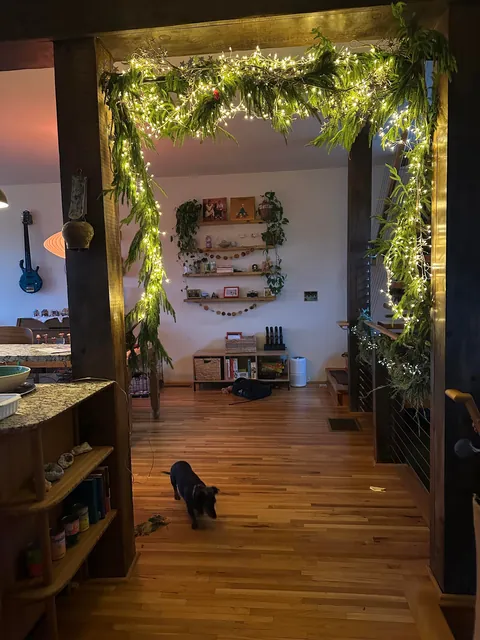 Took Christmas decorations down, except tree &amp; garland to help w/ winter blues