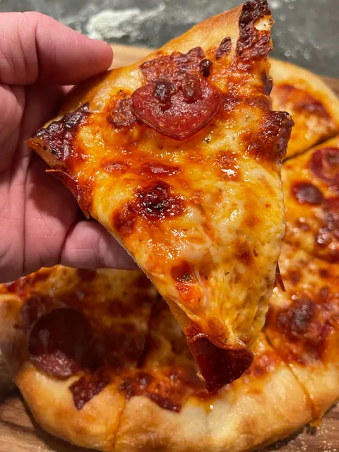 My oven only goes to 500° but after a few tries, I feel like we’re starting to dial in our pizza night