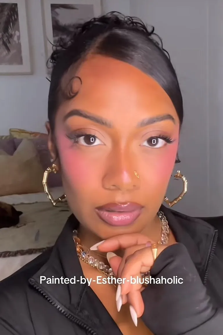 Does the pink under eye trend look good IRL?