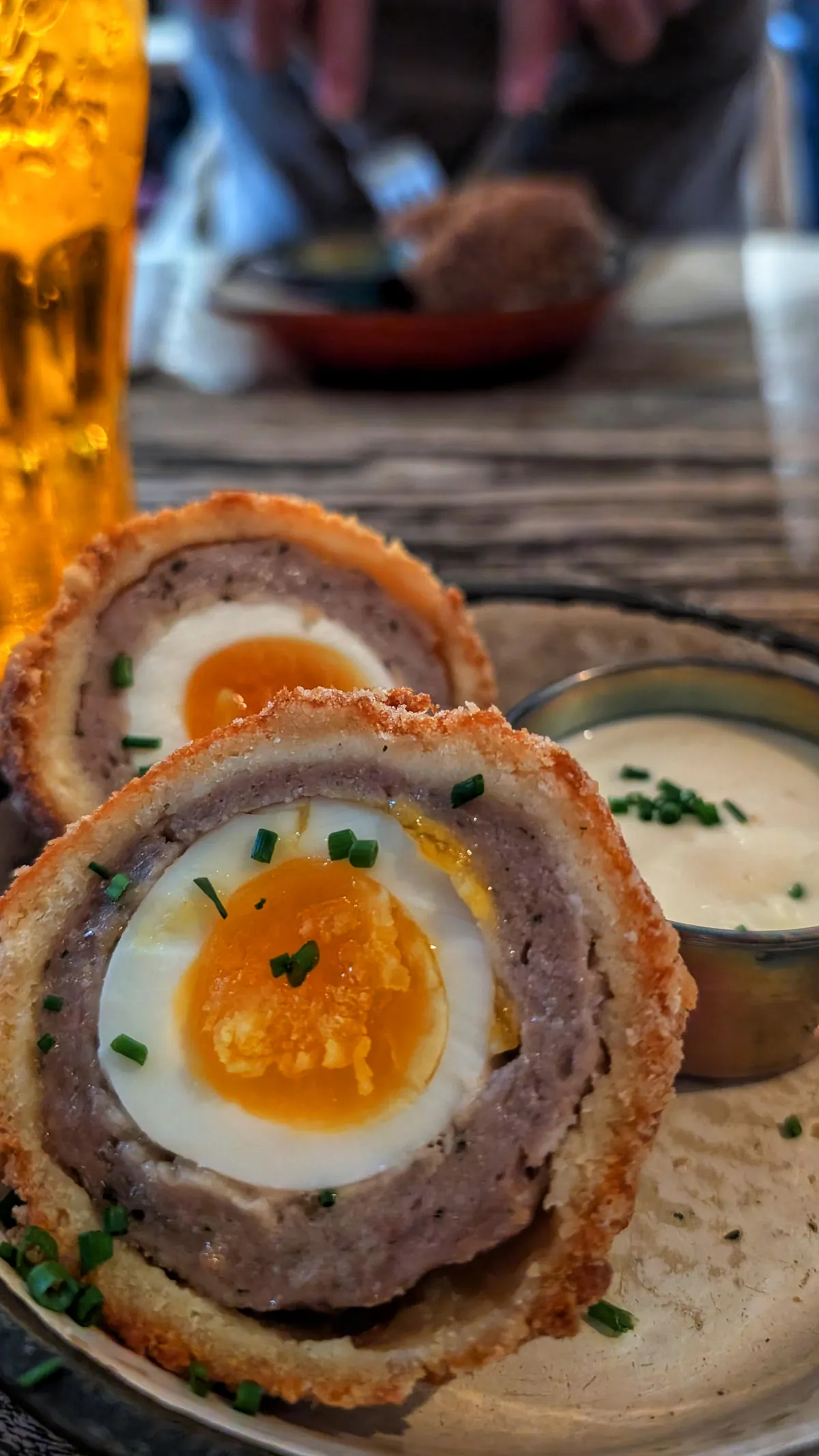 [I ate] my first Scotch egg