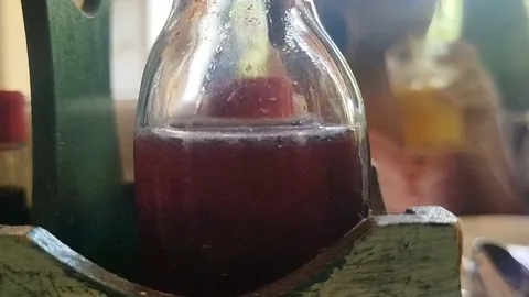 Vinegar from a restaurant