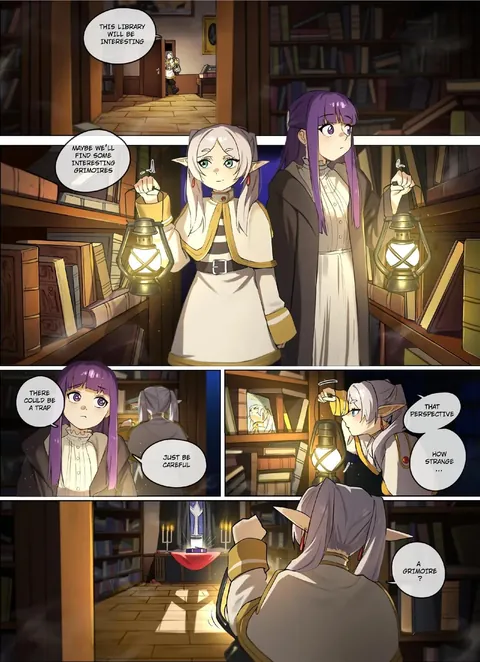 The spell that made  Fieren and Fern come together (Waligner) [Sousou no Frieren]