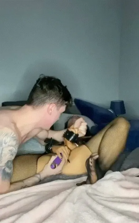 He tied me up and forced me to squirt 