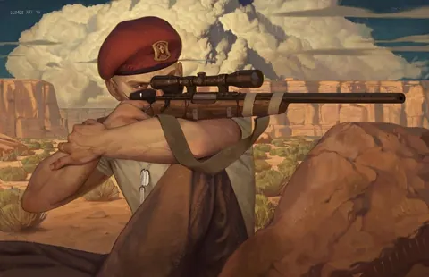 Fallout New Vegas, Deimos Art, digital painting, 2025