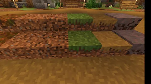 Official dirt half-slabs (kinda)