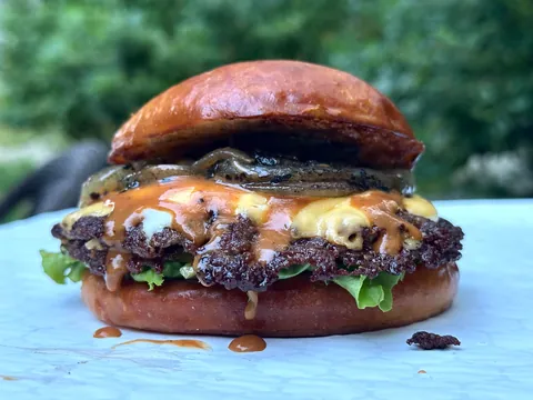 [Homemade] smash burgers