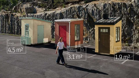 These small houses in Sweden were built to match what a 25-year-old can actually afford