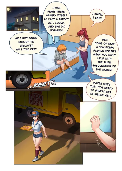 An Alien Possessed my Roommate Pages 1-14