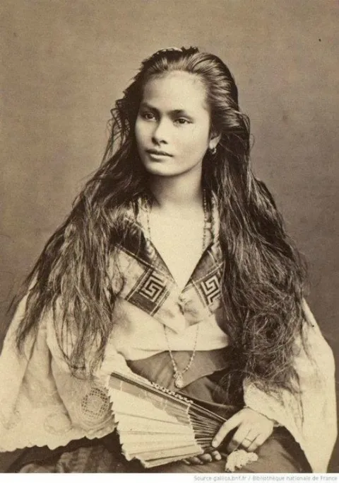 Luzon woman, 1875