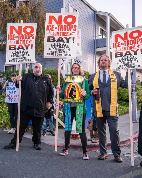 Protests in Oakland Yesterday [OC]