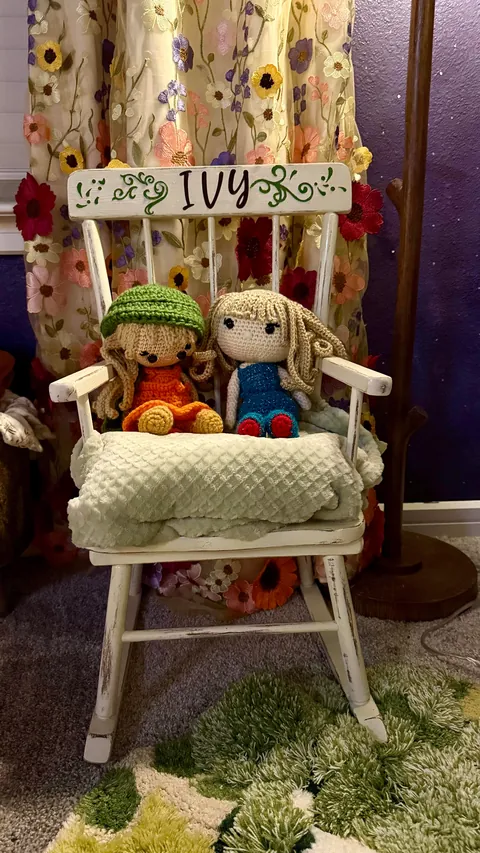 My daughter’s enchanted forest-themed nursery