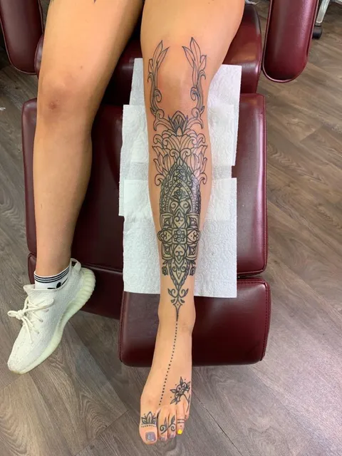 Tattoo done by Forest Lewis at SevenHillsTattoo In Torquay, England.