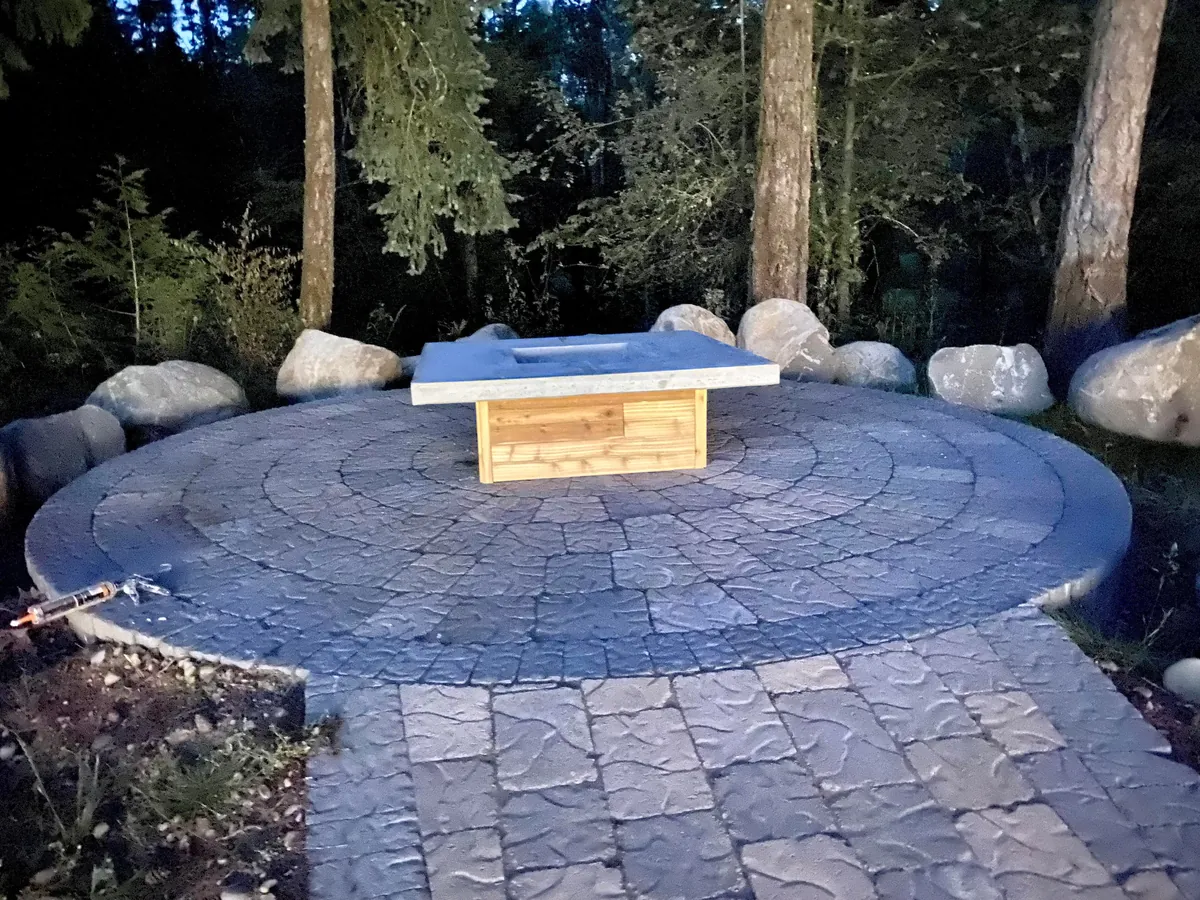 Wife wanted a smokeless fire pit