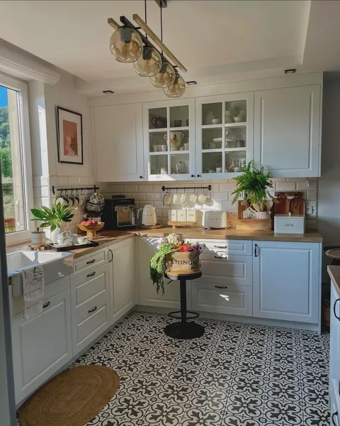 Kitchen of a house in Beskid Mountains, Poland. [1439x1799]
