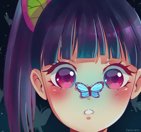 I drew Kanao from Demon Slayer :))