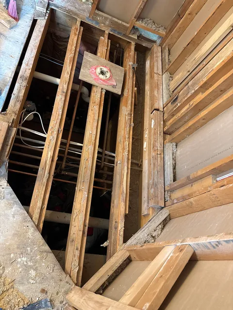 Good old fashioned master bathroom remodel I’m just about done with!