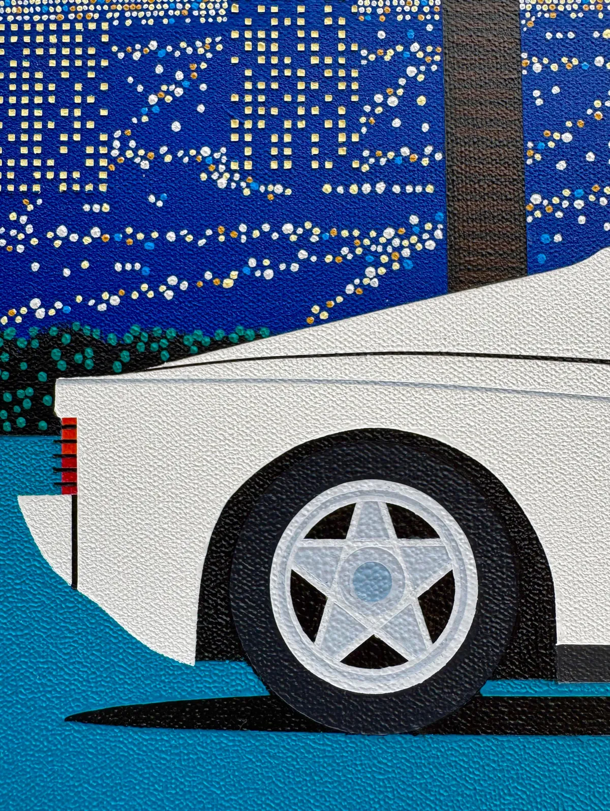 [OC] I can't afford a $30,000 original Hiroshi Nagai painting. I had to make one myself.