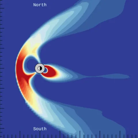 Tonight's geomagnetic storm is the 5th strongest of the current solar cycle