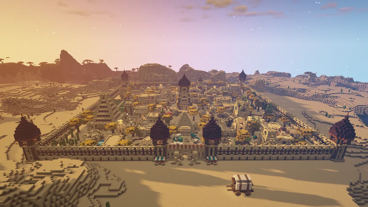 I Finished my Desert City!