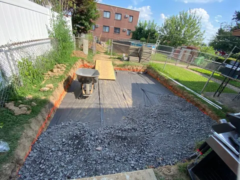 I built a patio