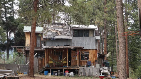 My childhood home, where I grew up with eight brothers and sisters, no running water or electricity