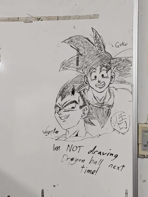 There's a disused whiteboard at work that I've been taking advantage of during my breaks [Multiple Shows]