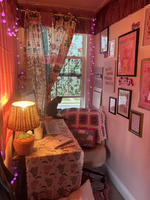 Work on a rainy afternoon