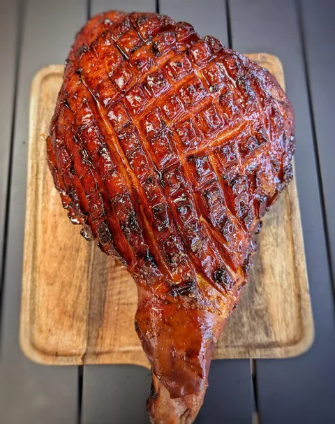 [Homemade] Ham with a Negroni Glaze