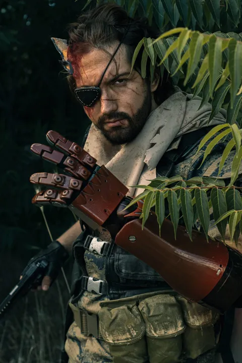 Heres my Venom Snake cosplay thought u guys might enjoy