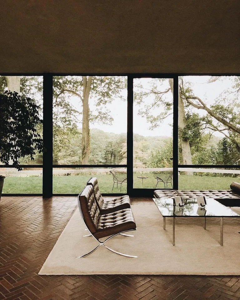 The Glass House - Philip Johnson [1080 x 1350]