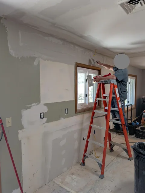 Remodeled Kitchen. Never tackled anything this large before but had great help.