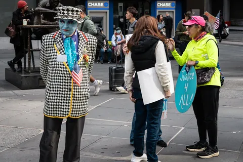 An empty person will support an empty man. - NO KINGS 2 (NYC)