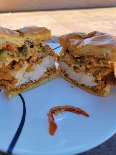 [Homemade] southern chicken sandwich