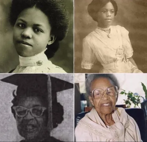 Clara B. Williams college professors did not allow her inside the classroom because she was Black. But that didn't stop her. She took notes from the hallway standing up! She eventually graduated at the age of 51 and lived to 108 years old and saw her 3 sons become doctors.