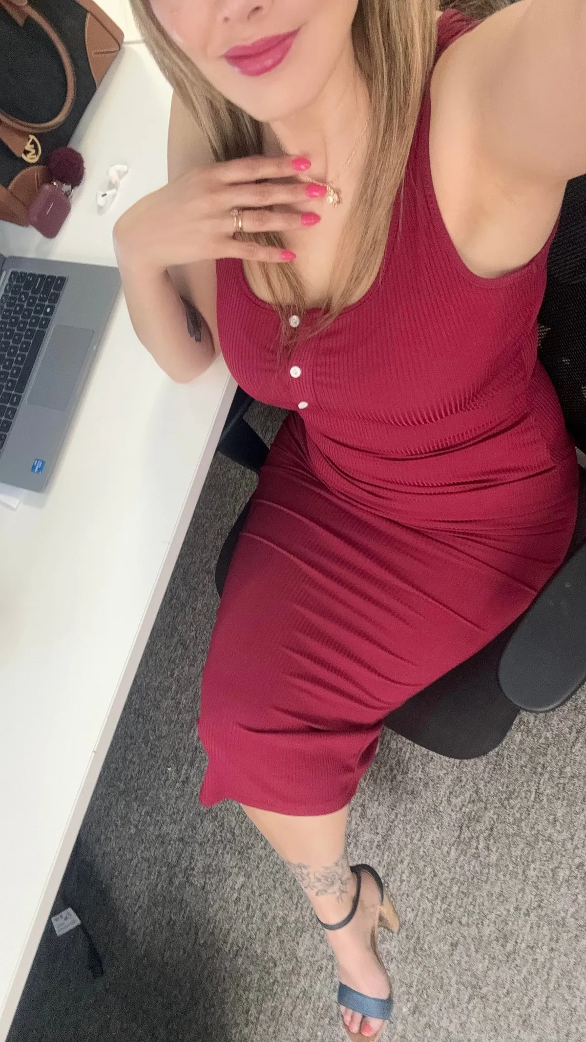 Can I be your office girlfriend? I’m a good girl, just a little naughty